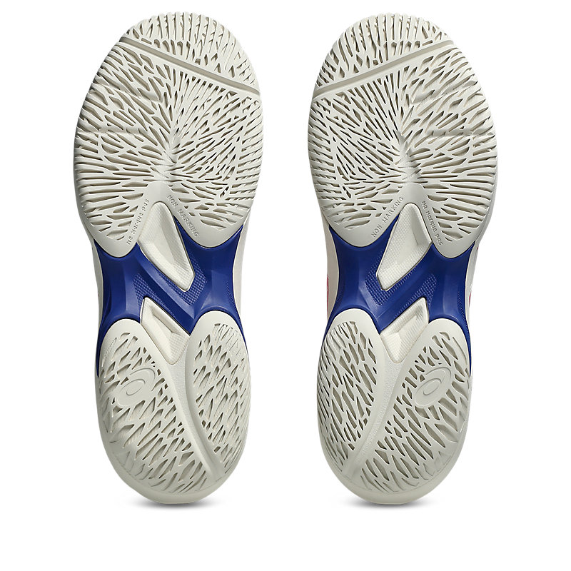 ASICS Game Textile, Artificial Leather Cushioning Slip Resistant Abrasion Resistant Breathable Low top Tennis Shoes