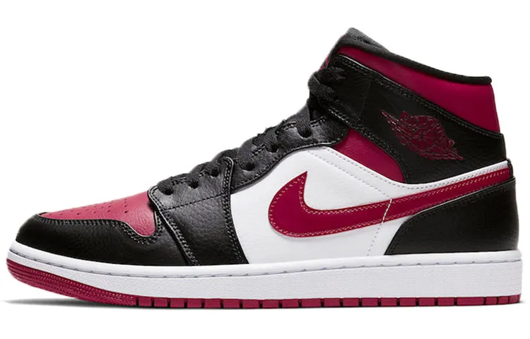 Jordan 1 Mid 'Bred Toe'