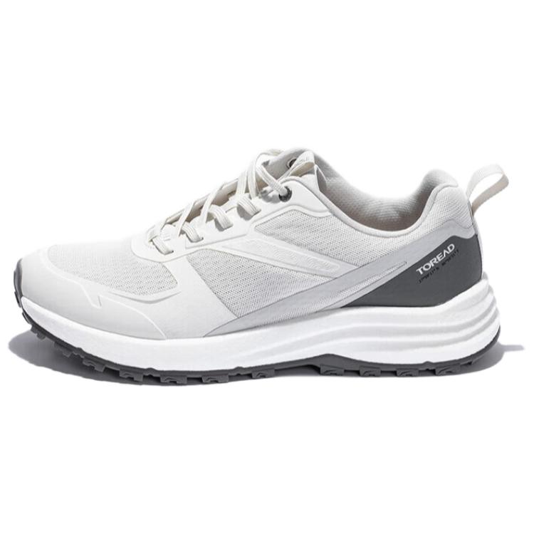 TOREAD Slip Resistant, Breathable, Lightweight Low top Hiking Shoes Men’s Gray
