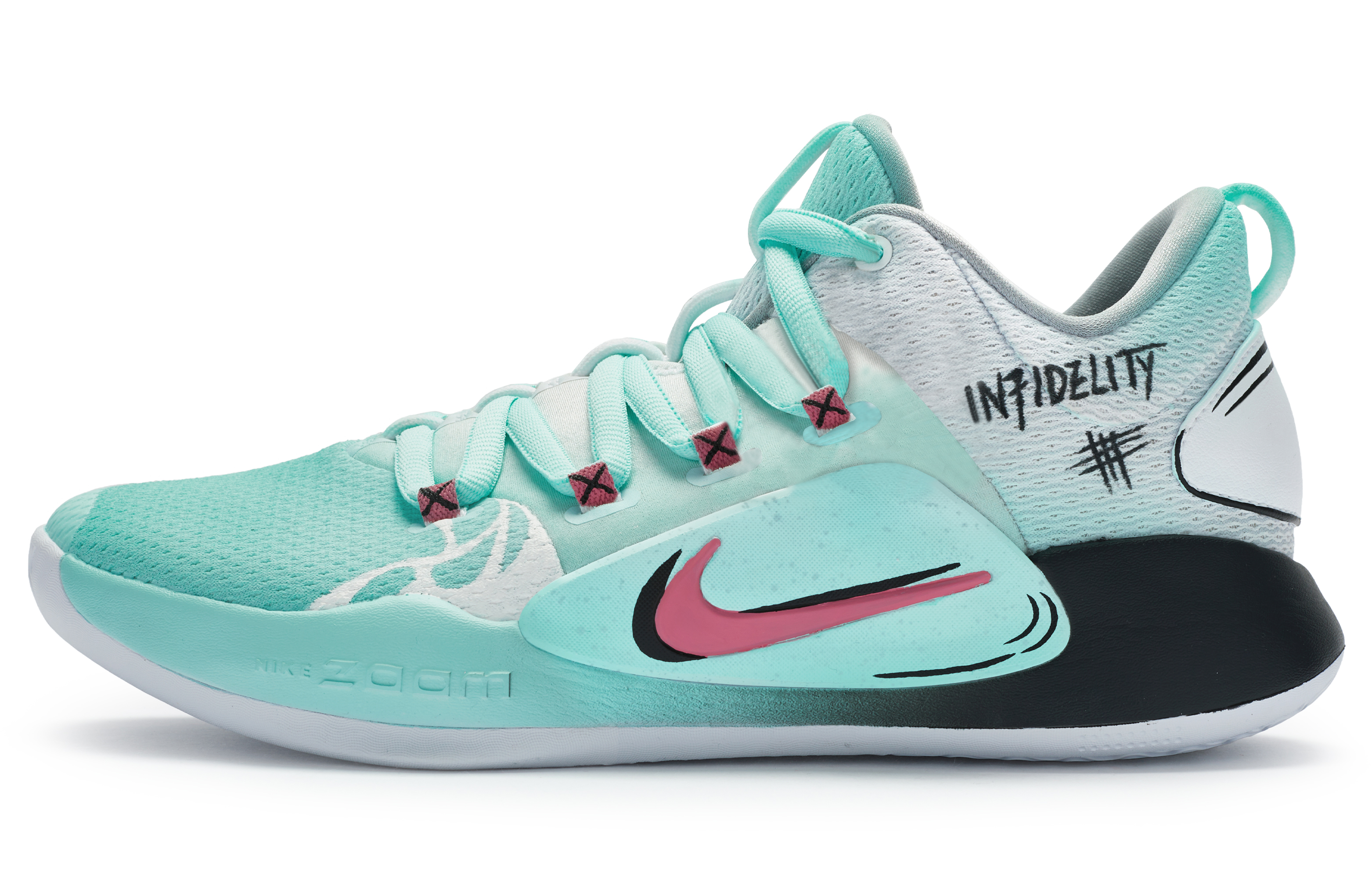 Nike Hyperdunk 10 Cushioning Slip Resistant Abrasion Resistant Cushioning Slip Resistant Abrasion Resistant Low top