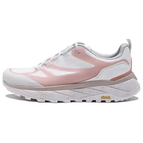 Jack Wolfskin TERRAVENTURE non-slip and wear-resistant low-top hiking shoes for women, pink and white