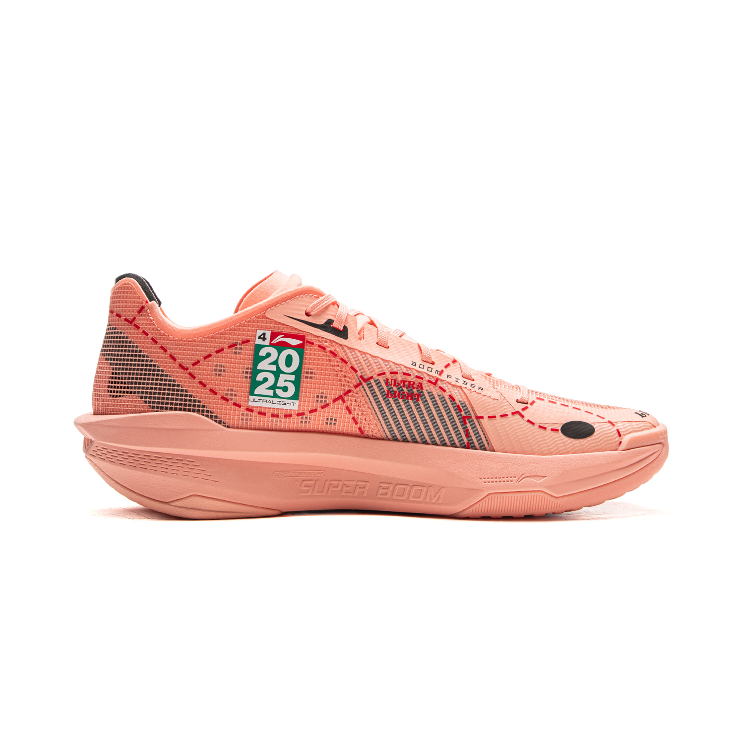 Li Ning ULTRALIGHT Low top Basketball Shoes Men’s Fairy Peach Pink