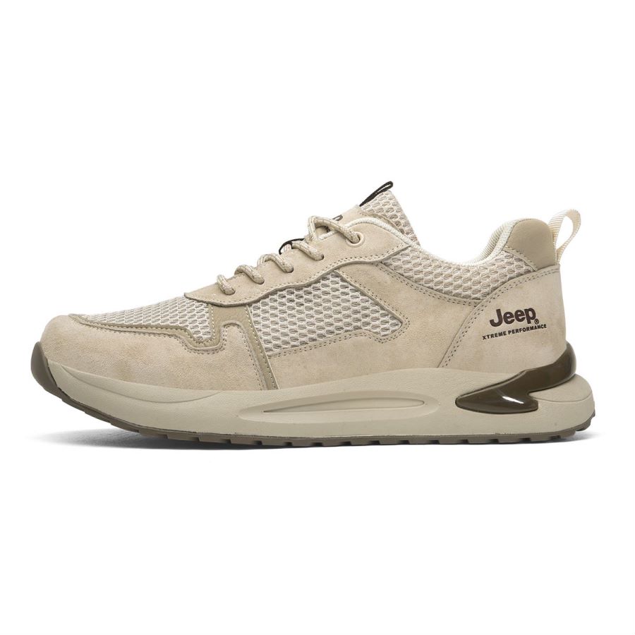 Jeep Mountaineering & Hiking Shoes Men’s Low Top Gray/Sand/Black