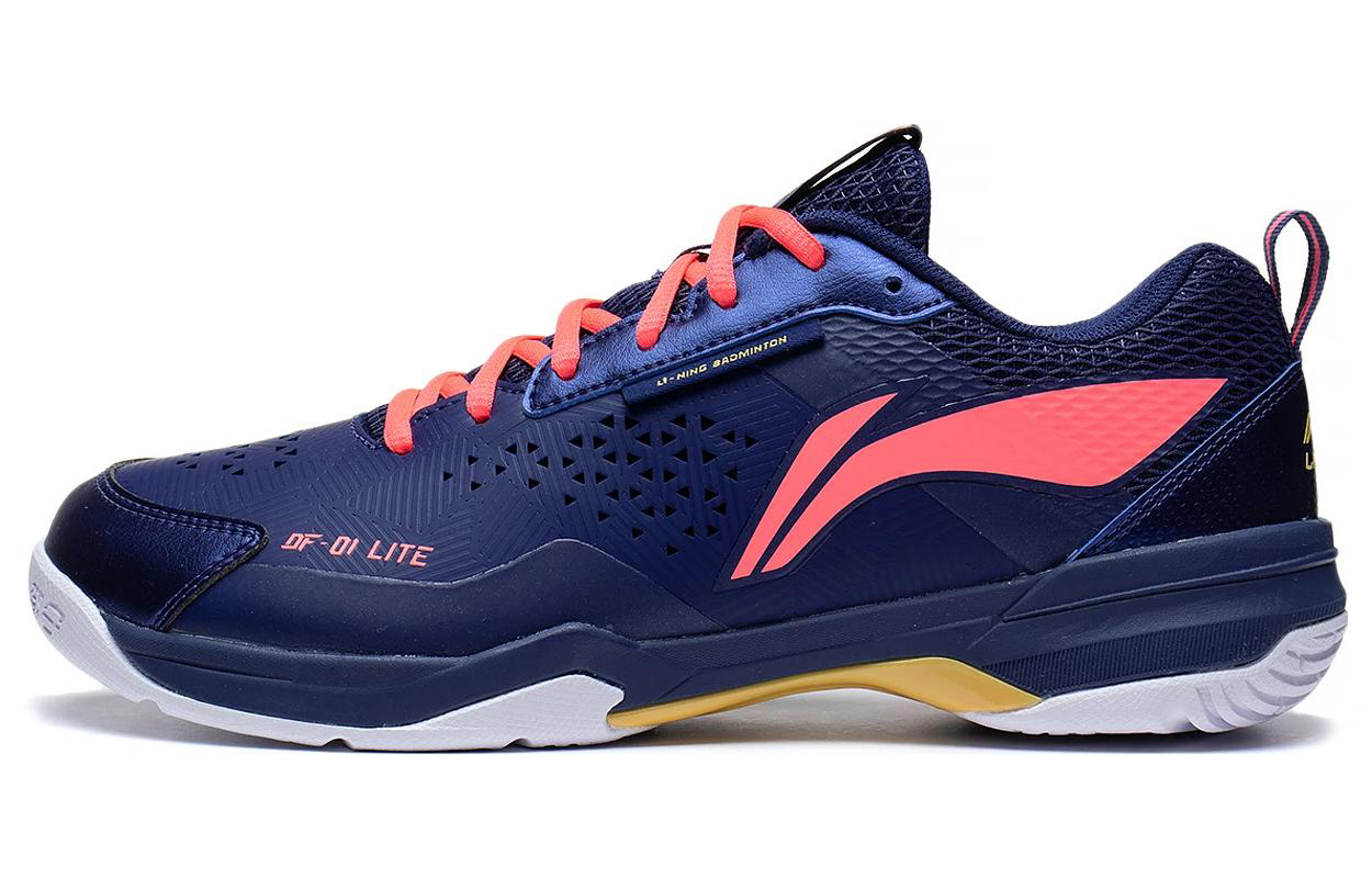 Li Ning Blade LITE Blade Lite Fabric Cushioning Slip Resistant Abrasion Resistant Low top Badminton Shoes Unisex