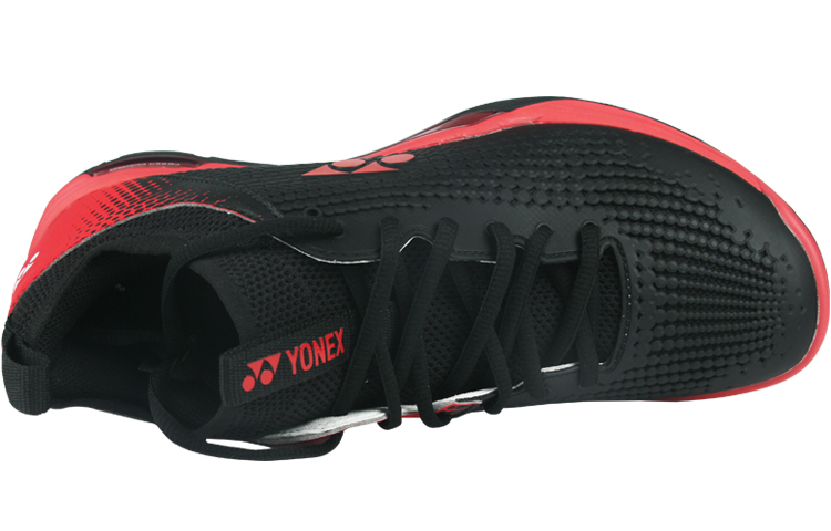 YONEX Power Cushion Breathable Lightweight Rebound Low top Badminton Shoes Men’s Black Red