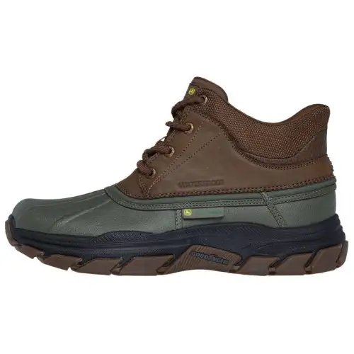 John Deere x Skechers Respected Collection Ankle Boots Men's Brown