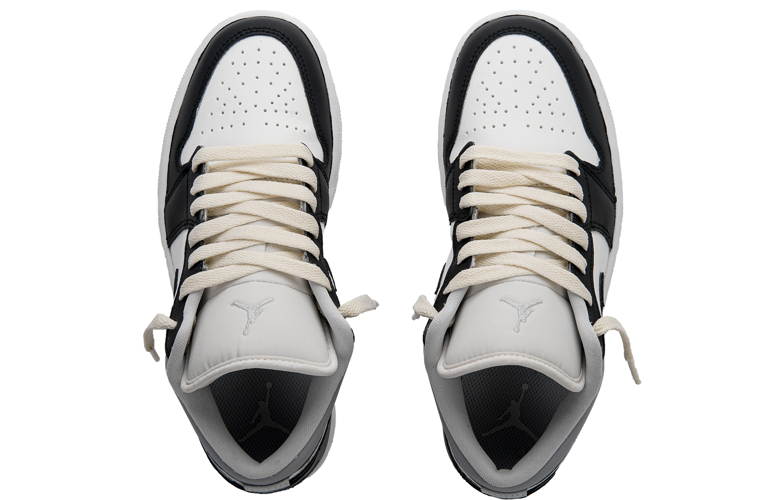 Jordan Air Jordan 1 Vintage Basketball Shoes Women’s Low Top Black Gray