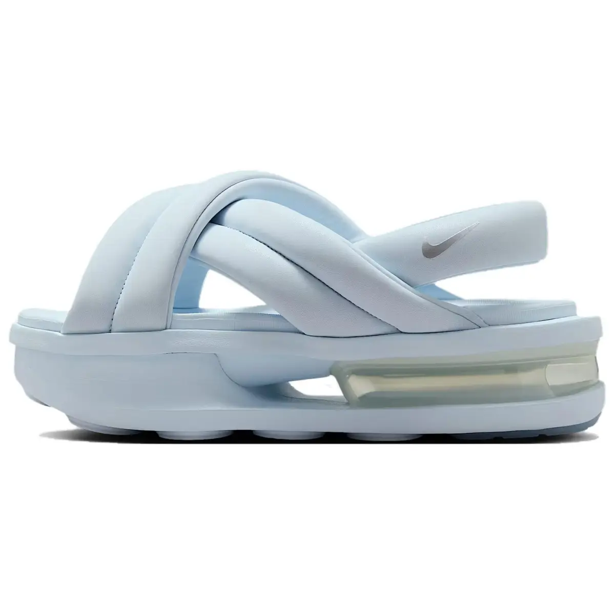 Nike Air Max Isla Sandal Blue Tint Metallic Silver Women's