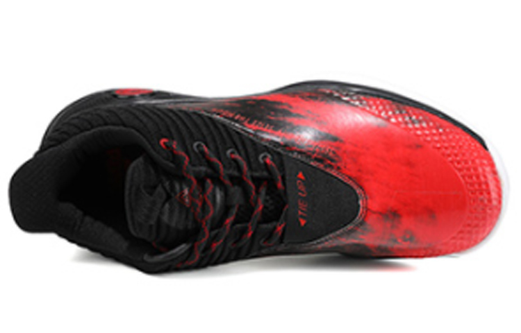 PEAK Cushioning Low top Performance Basketball Shoes Men’s Black Red