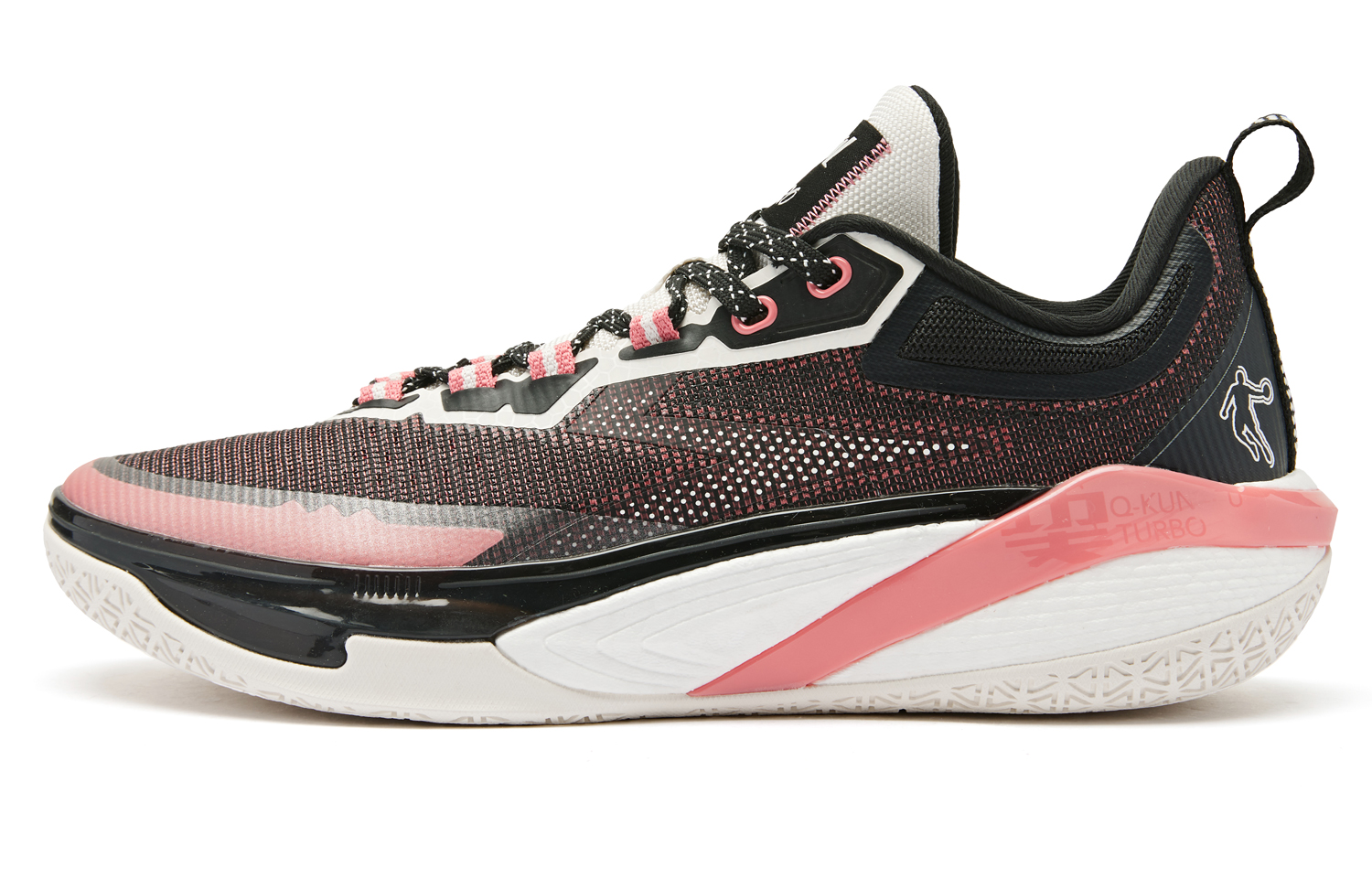 QIAODAN Prickle 7.0 PRO Q KUNGFU TURBO Cushioning Breathable Balance Height Increasing Low top Basketball Shoes Men’s