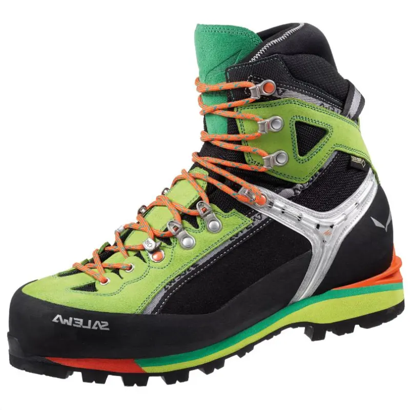 SALEWA CONDOR EVO GORE TEX Comfortable Slip Resistant Abrasion Resistant High top Hiking Shoes Men's Black