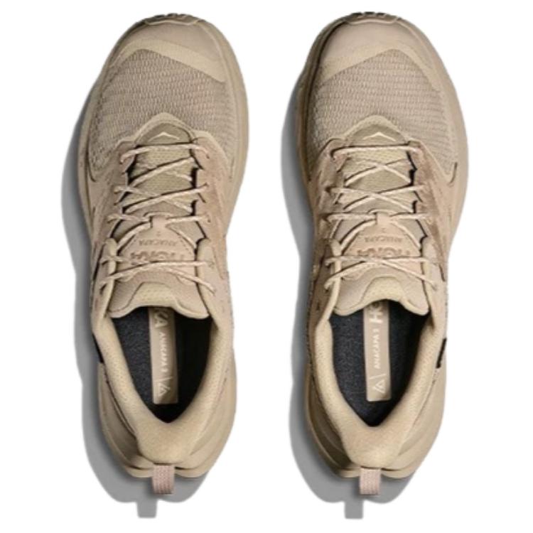 HOKA ONE ONE Anacapa 2 Low Gore Tex Raw Linen Oat Milk