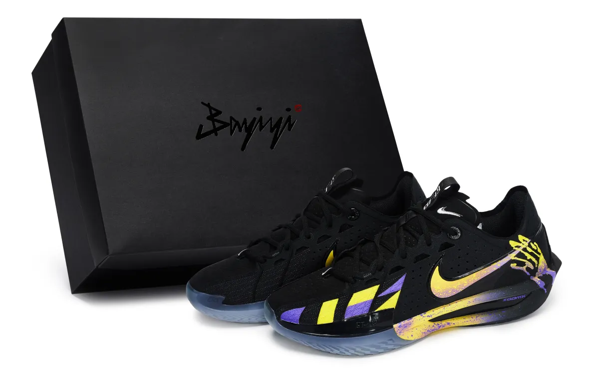 Nike G.T. Cut 3 811 Manufacturing, Golden Peak Purple Aura, Special Shoe Box Abrasion Resistant Abrasion Resistant