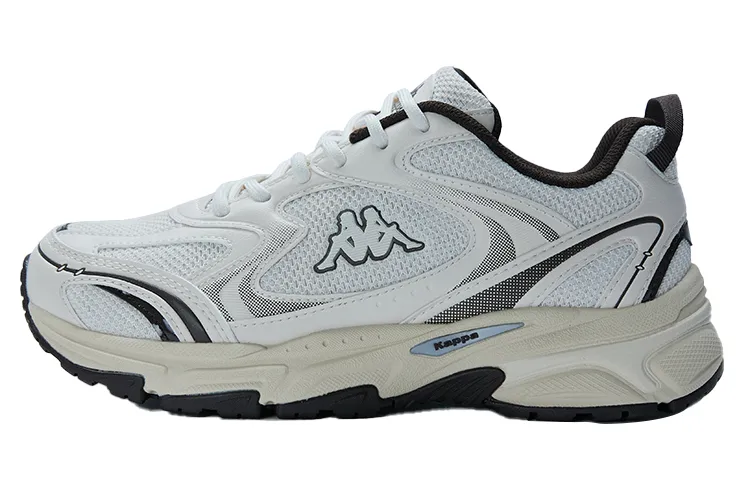 Kappa Textile, Synthetic Leather Low top Chunky Sneakers Unisex Moon Gray
