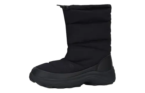 THE NORTH FACE BOOTIE Suede Knee High Snow Boots Unisex Black