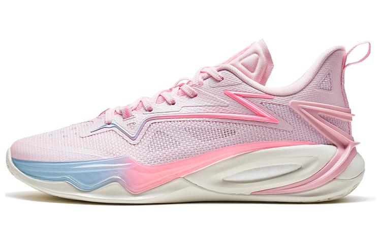 XTEP Light Attack 2 Low top Basketball Shoes Men’s Pink Blue