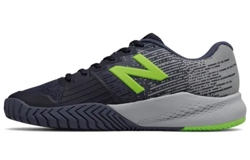 New Balance 996 Collection V3 Tennis Fabric Low top Tennis Shoes Men's Blue Gray