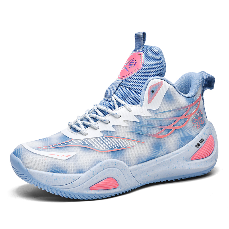 LUODONG Cushioning Abrasion Resistant Breathable Cushioning Abrasion Resistant Breathable Mid top Basketball Shoes