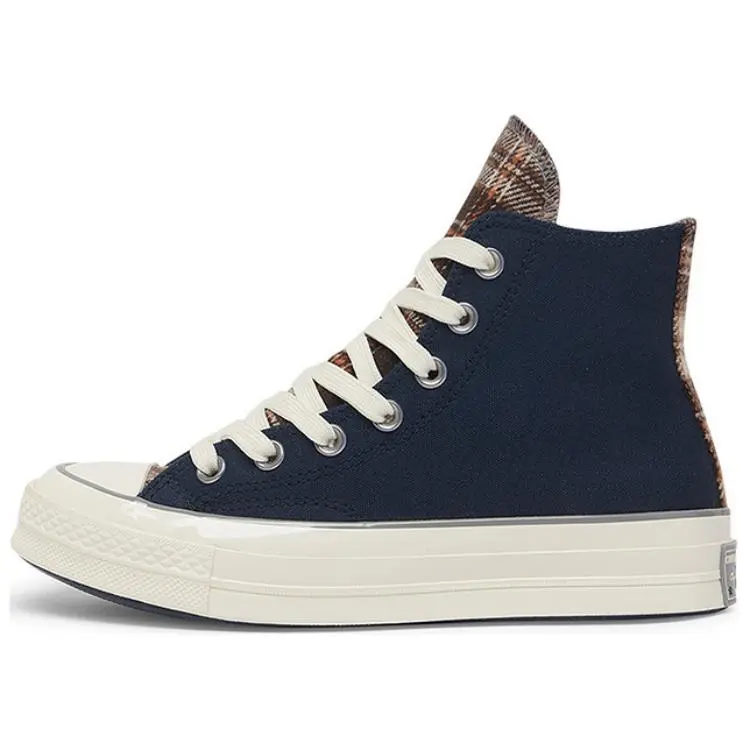Chuck 70 Wmns Converse High 'Canvas & Plaid - Obsidian'