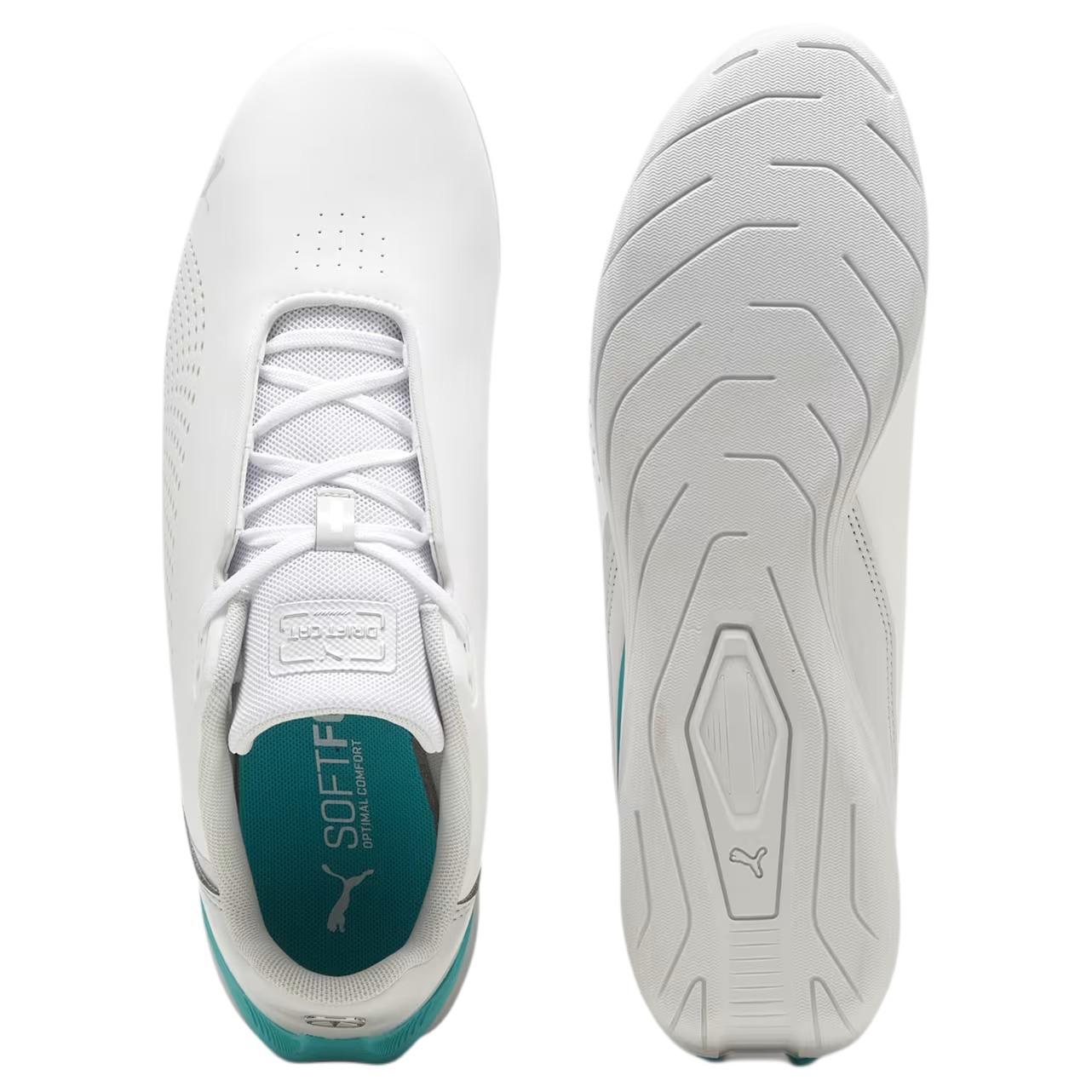 PUMA Drift Cat Decima Mercedes Amg Petronas F1 White Sheen Green