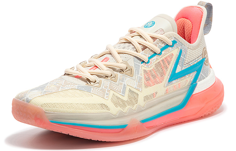 361° BIG3 Future Qi Luo Cushioning Slip Resistant Abrasion Resistant Breathable Low top Basketball Shoes Men’s