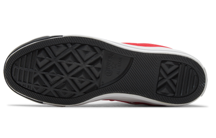 Кеды Converse Chuck Taylor All Star "Logo Play University Red" (красно-белые) — Красный / белый — фото 6