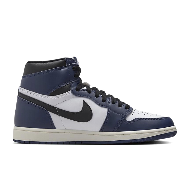 Jordan Air Jordan 1 Vintage Basketball Shoes Men’s High Top White/Blue