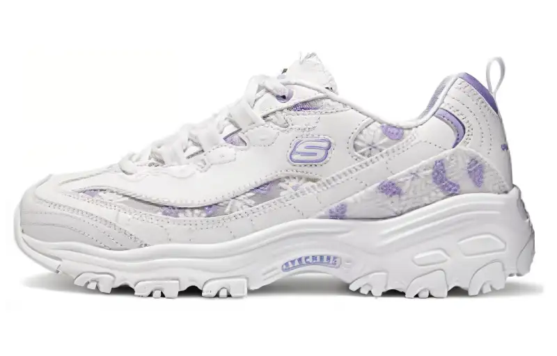Skechers Women's Sport D'Lites 1.0 'White Lavender' Women's