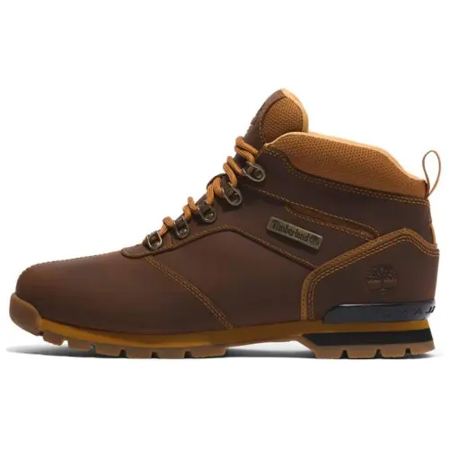Timberland Slip Resistant Abrasion Resistant Mid top Hiking Shoes Men's Brown
