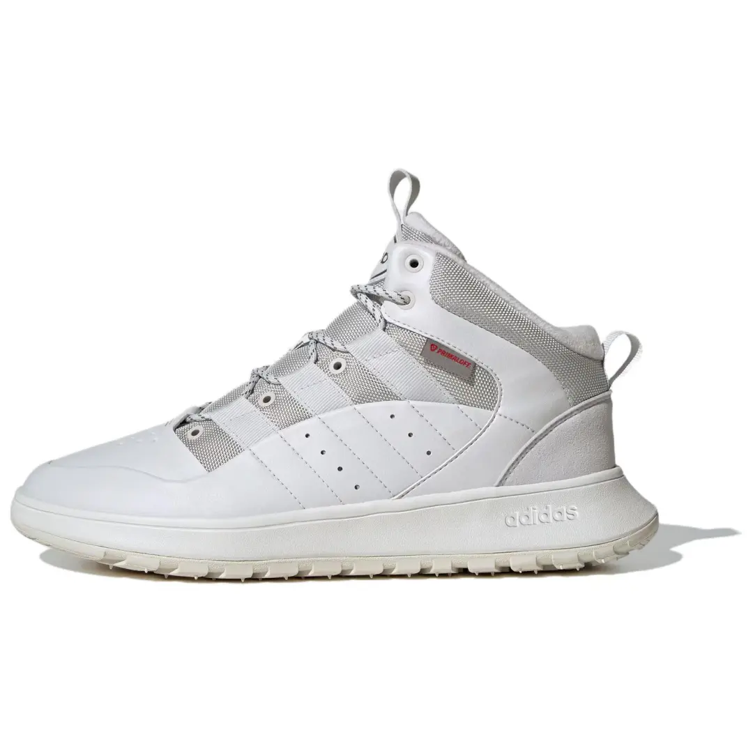 Adidas Abrasion Resistant Mid top Basketball Shoes Unisex White