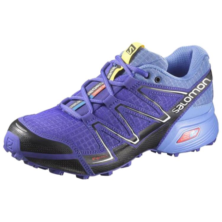 SALOMON Speedcross Vario Slip Resistant Abrasion Resistant Low top Hiking Shoes Women’s Purple