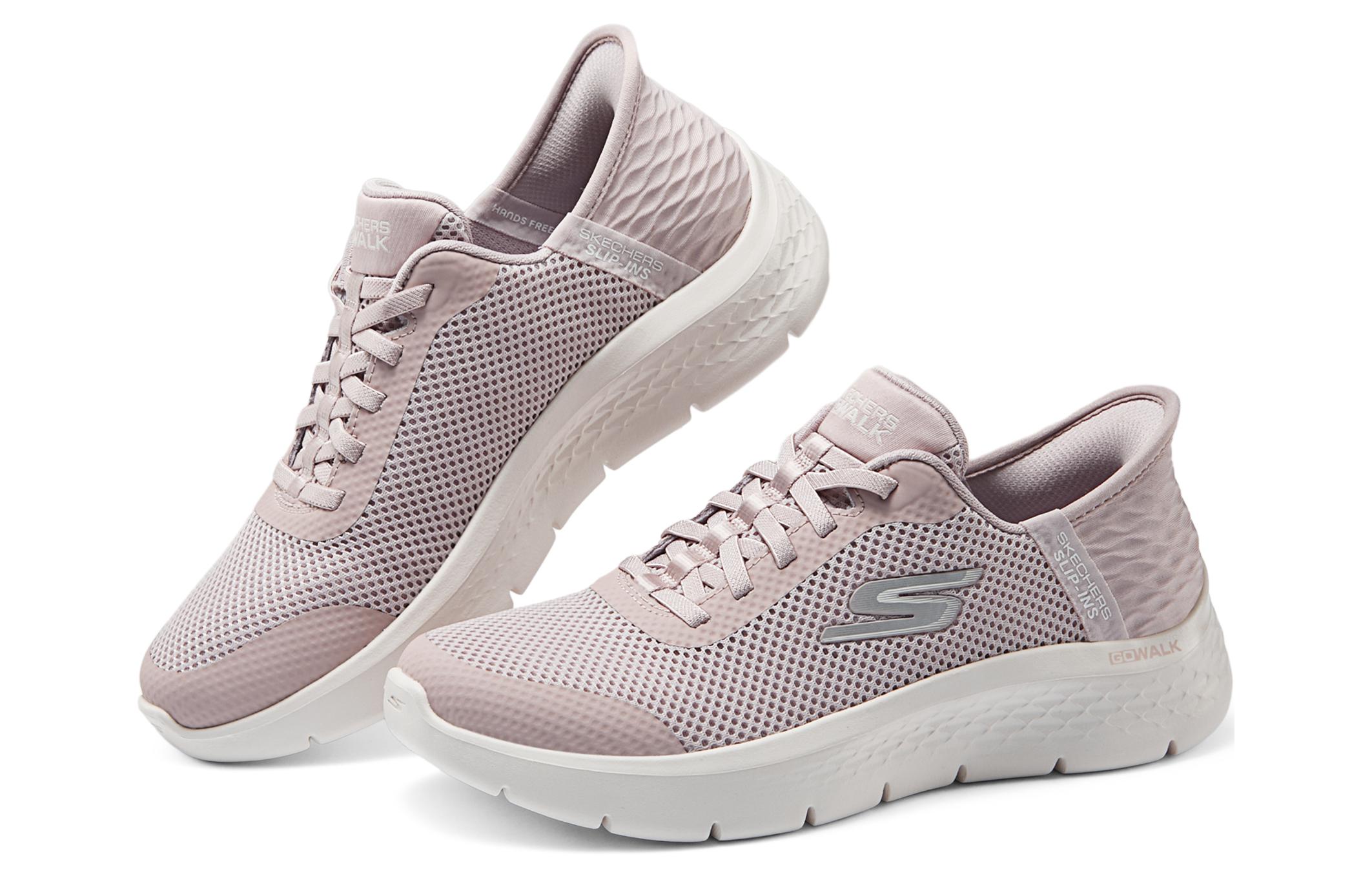 Skechers Breathable Lightweight Low top Walking Shoes Women’s Pink