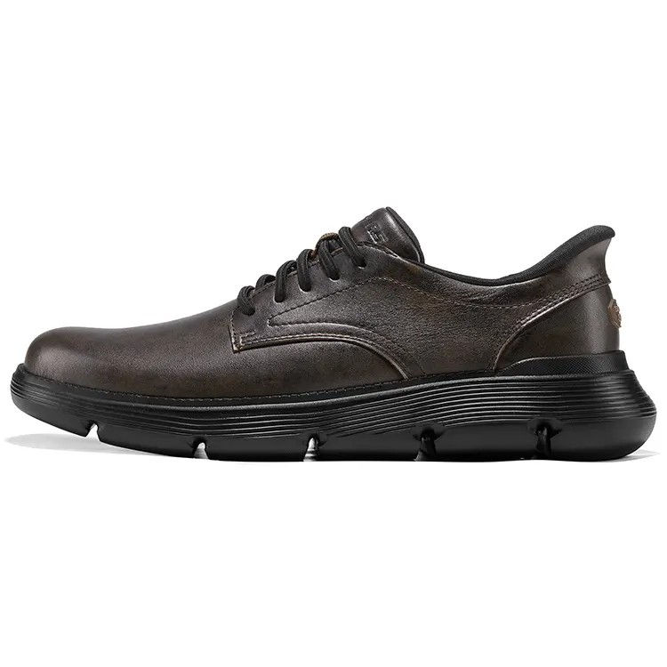 Skechers Slip Ins Low top Casual Shoes Men's Dark Brown