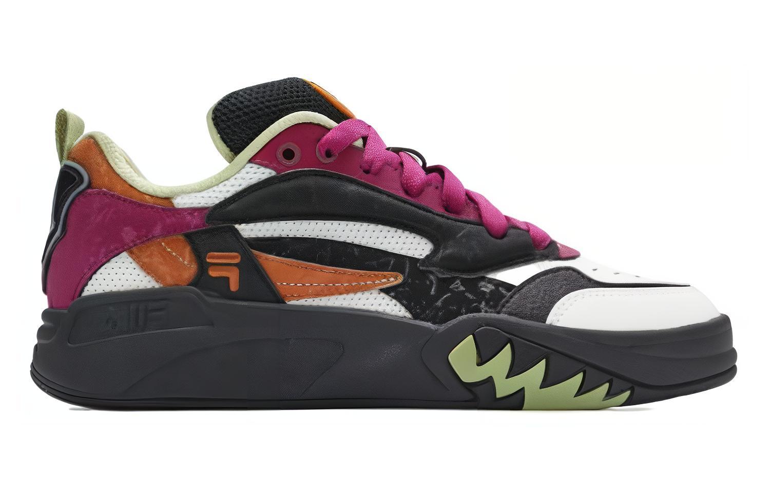 FILA FUSION DESPERADO LOW Slip Resistant Low top Vintage Basketball Shoes Women’s Pink White Black