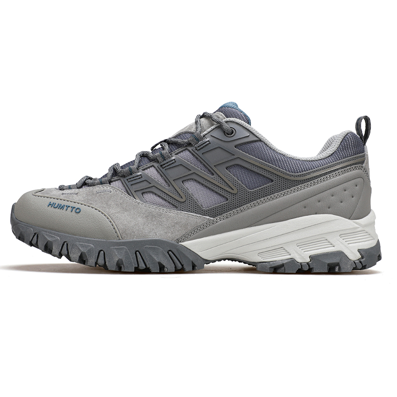 HUMTTO Cushioning Slip Resistant Balance Low top Mountaineering Shoes Men’s Dark Gray