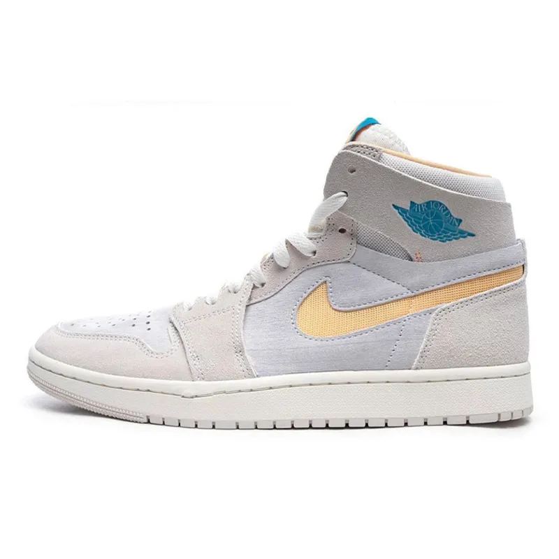Air Jordan 1 Zoom Air Cmft 2 'Light Orewood Brown Citrus Aquatone'
