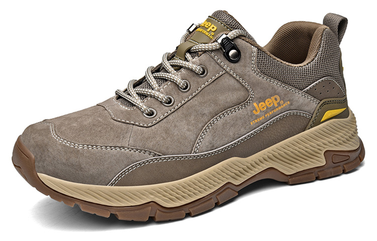 Jeep Outdoor Collection Low top Outdoor Shoes Men’s Khaki