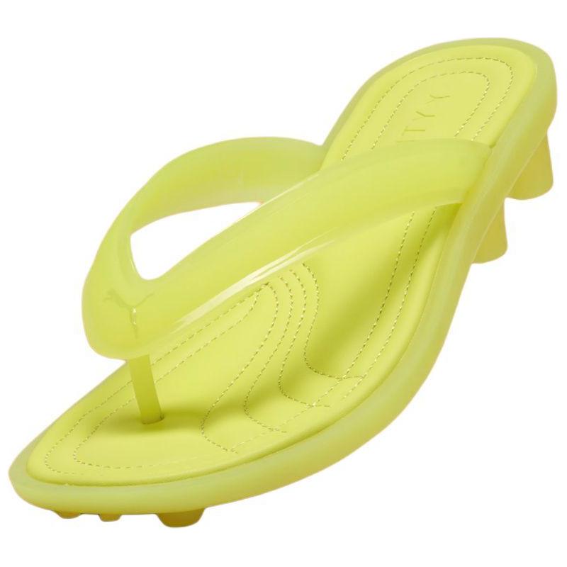 PUMA Cat Cleat Sandals Fenty Lime Green Women's