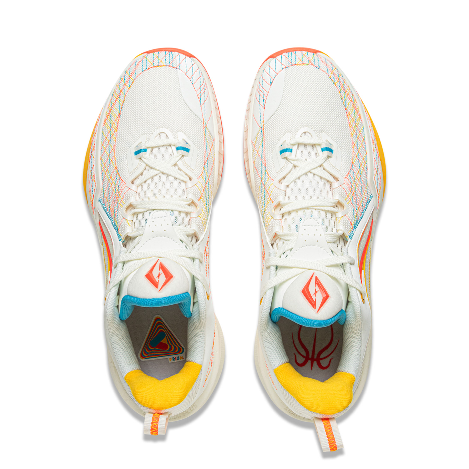 Li Ning Speed 2 Cushioning Slip Resistant Breathable Rebound Low top Basketball Shoes Men’s White Blue