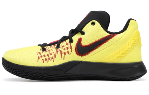 Nike Flytrap 2 Kyrie Irving Practical Comfort Shock Absorbing Balance Low Top Basketball Shoes Men and Women Black and Yellow