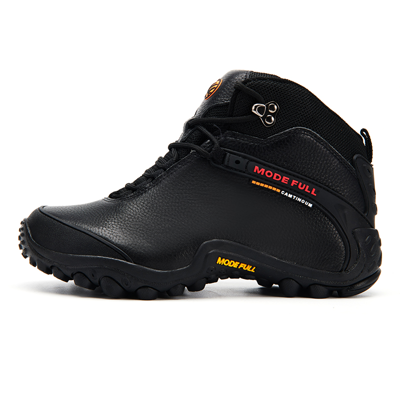 MODE FULL Cushioning Slip Resistant Abrasion Resistant Waterproof Support Impact Resistant Mid top Mountaineering Shoes