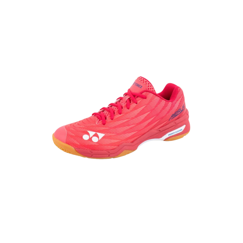 YONEX POWER CUSHION AERUS Slip Resistant Abrasion Resistant Low top Badminton Shoes Unisex Red