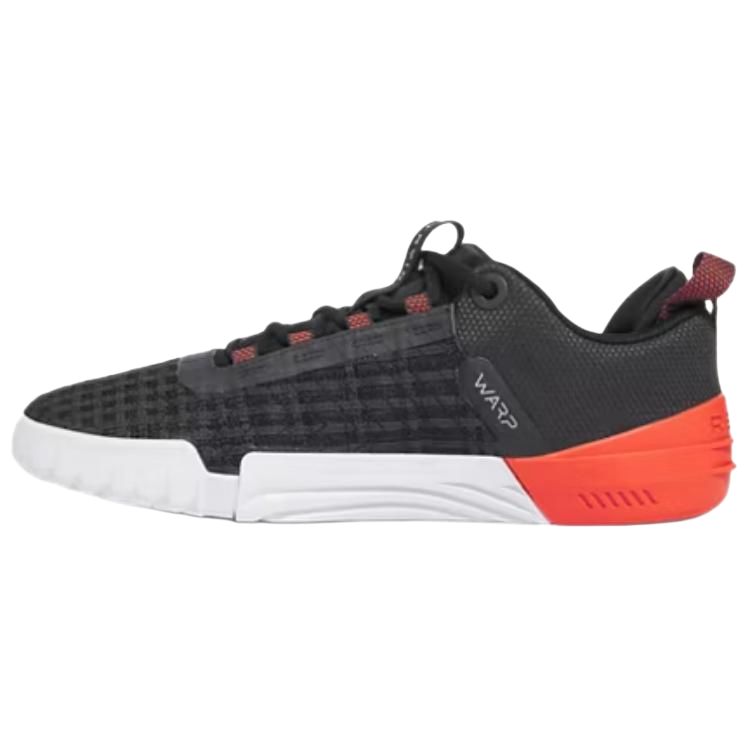 Under Armour TriBase Reign 6 Abrasion Resistant Breathable Support Low top Training Shoes Men’s Black Red