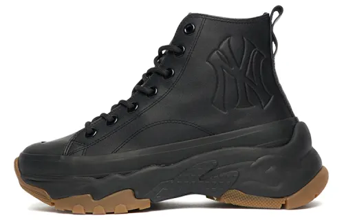 MLB Chunky High Artificial Leather Cushioning Slip Resistant Height Increasing