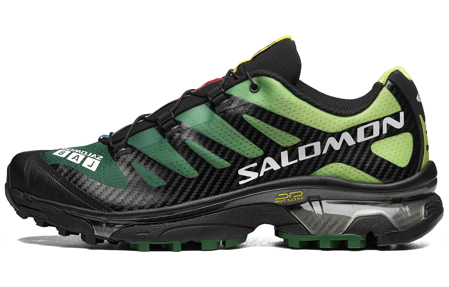 Кроссовки Salomon XT-4 OG (черно-зеленые)
