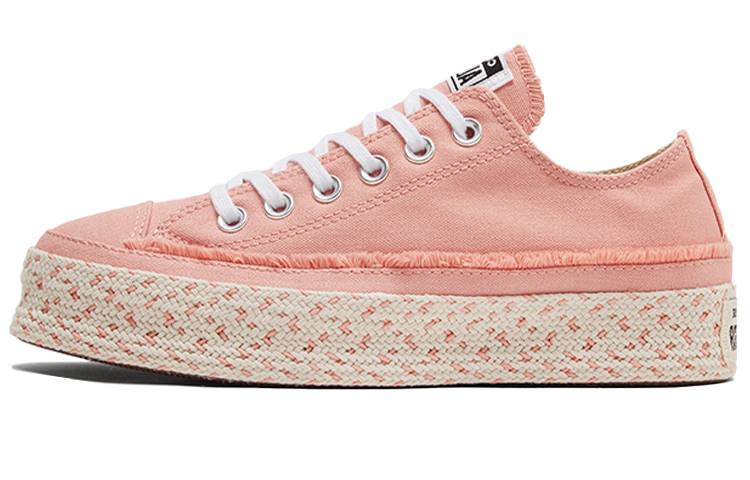 Женские кеды Converse Chuck Taylor All Star (белый) — Розовый — фото 1