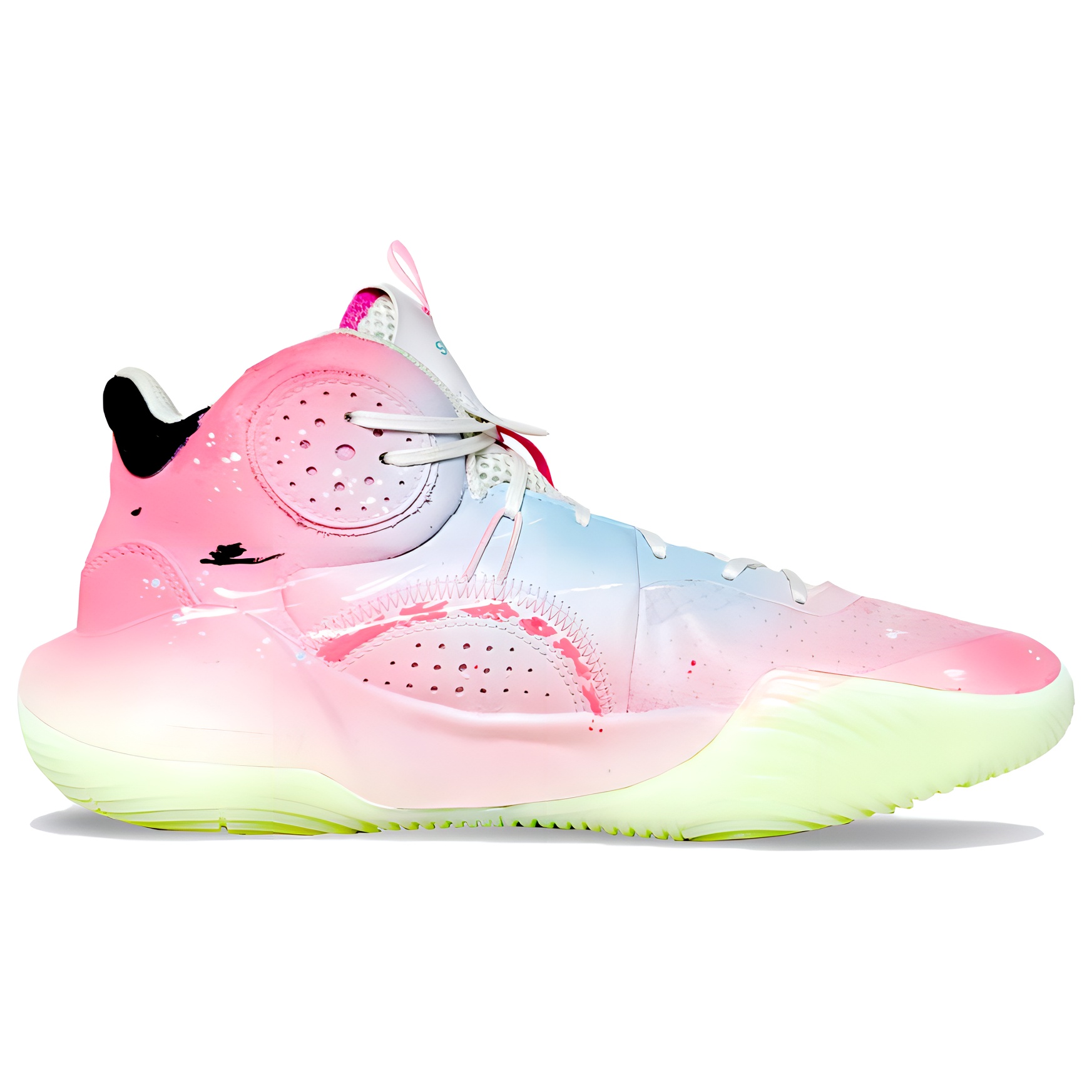 Li Ning Sonic 9 Team Slip Resistant, Abrasion Resistant, Rebound Slip Resistant, Abrasion Resistant, Rebound Mid top