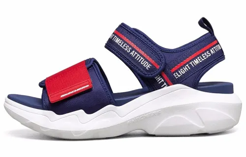 Skechers Dlt A Fabric Comfortable Beach Sandals Women's Blue
