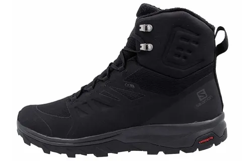 SALOMON Mountaineering & Hiking Shoes Men's High Top Black