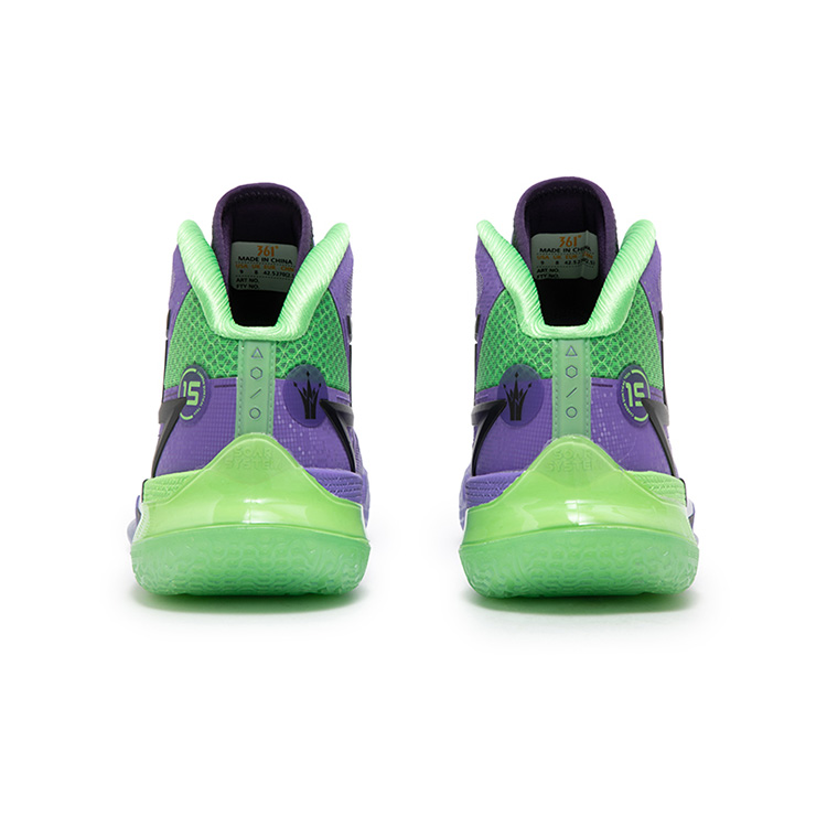 361° Big 3 Future Cushioning Coverage High top Basketball Shoes Men’s Ultraviolet